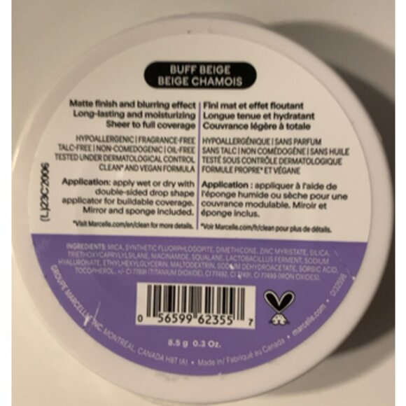 Marcelle Skincaring 3-in-1 Compact Foundation + Concealer + Setting Powder - Picture 2 of 3